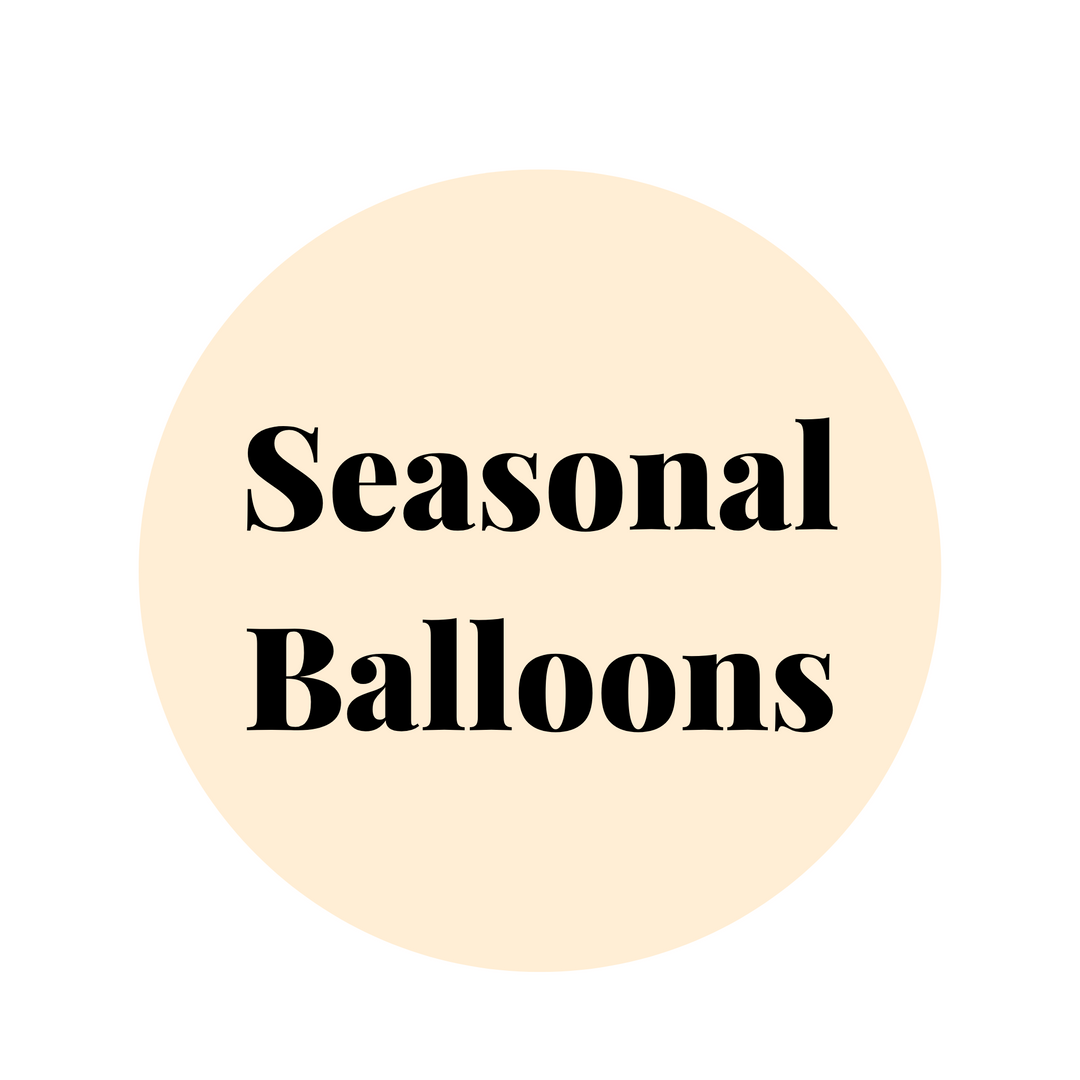 Seasonal Balloons