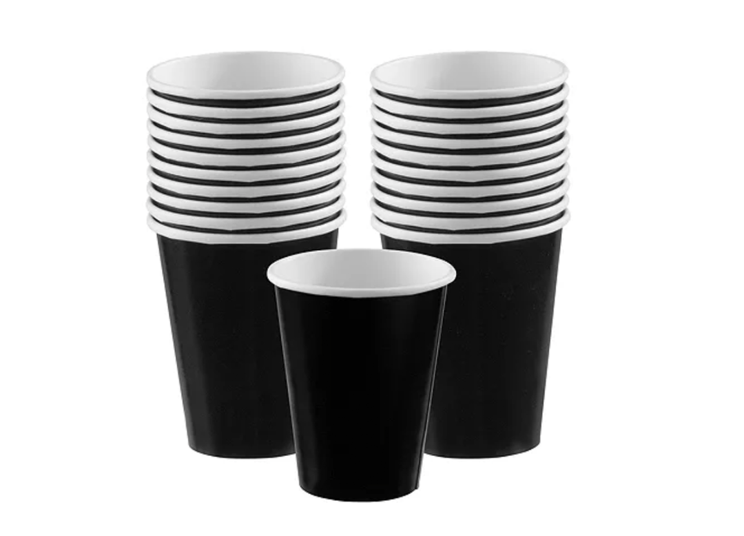 black paper cups near me