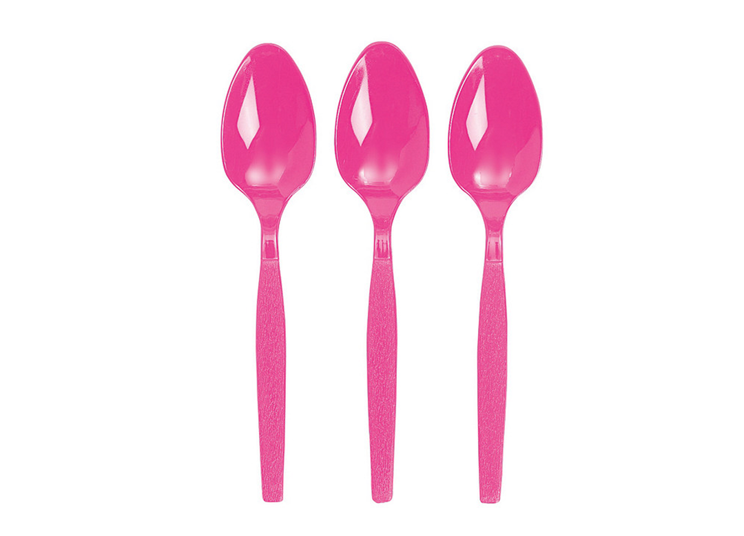 bright pink spoons near me