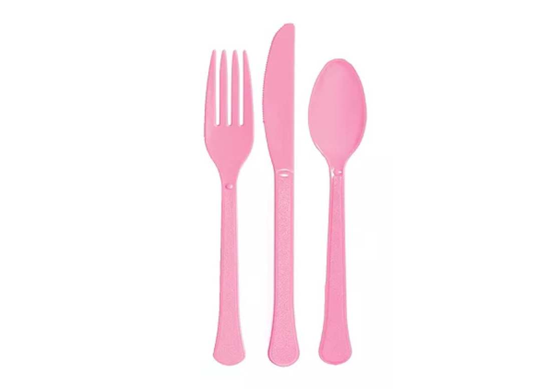 pink cutlery near me