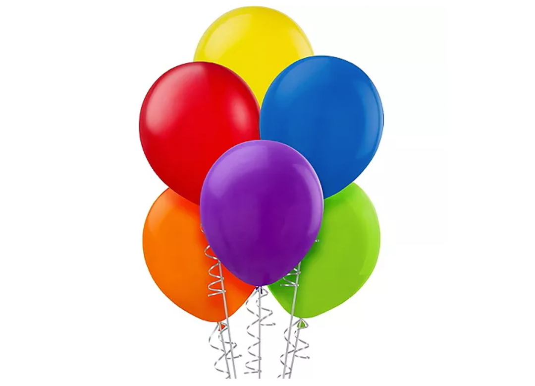 rainbow latex balloons near me 