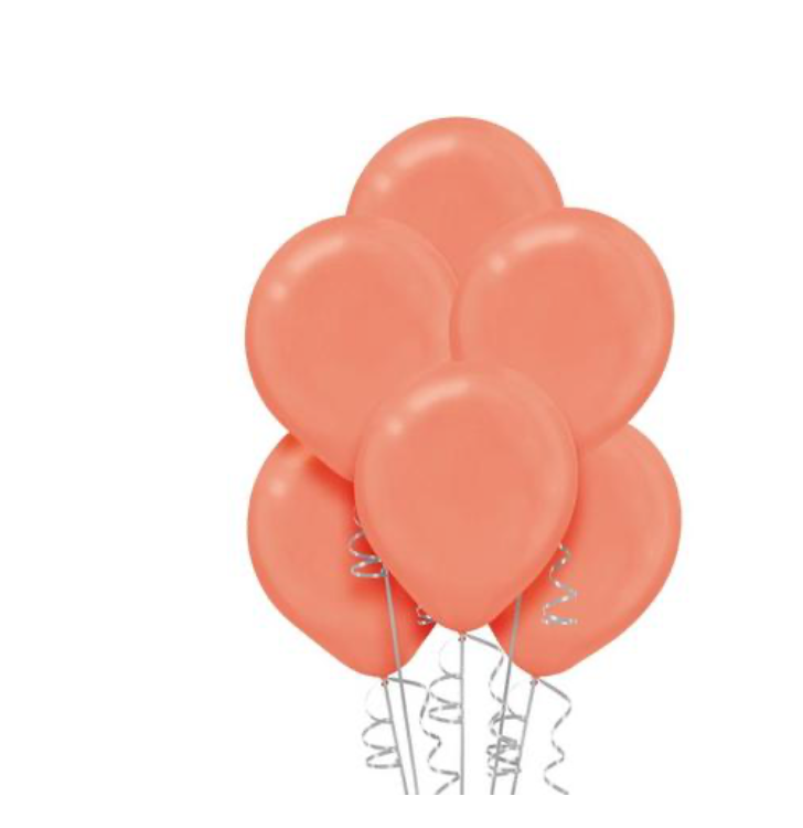 rose gold balloons