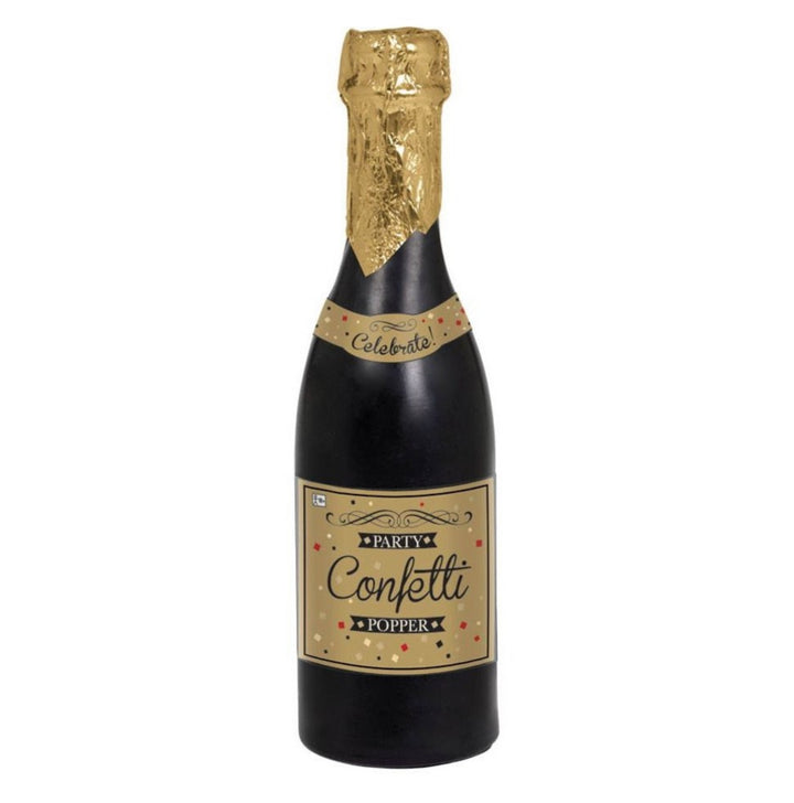 CHAMPAGNE BOTTLE CONFETTI POPPER