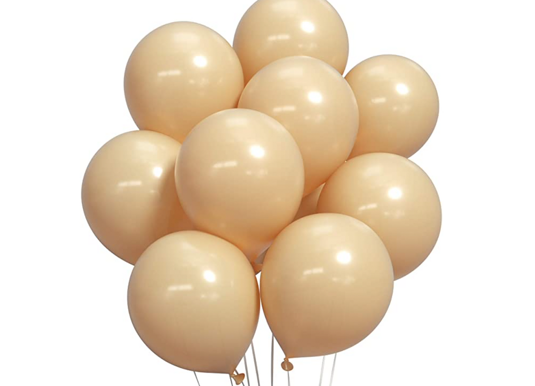 A set of vibrant latex balloons, available in various colors and sizes. Perfect for parties, celebrations, or events, they are made from durable, biodegradable material and can be filled with air or helium for versatile decorating options.